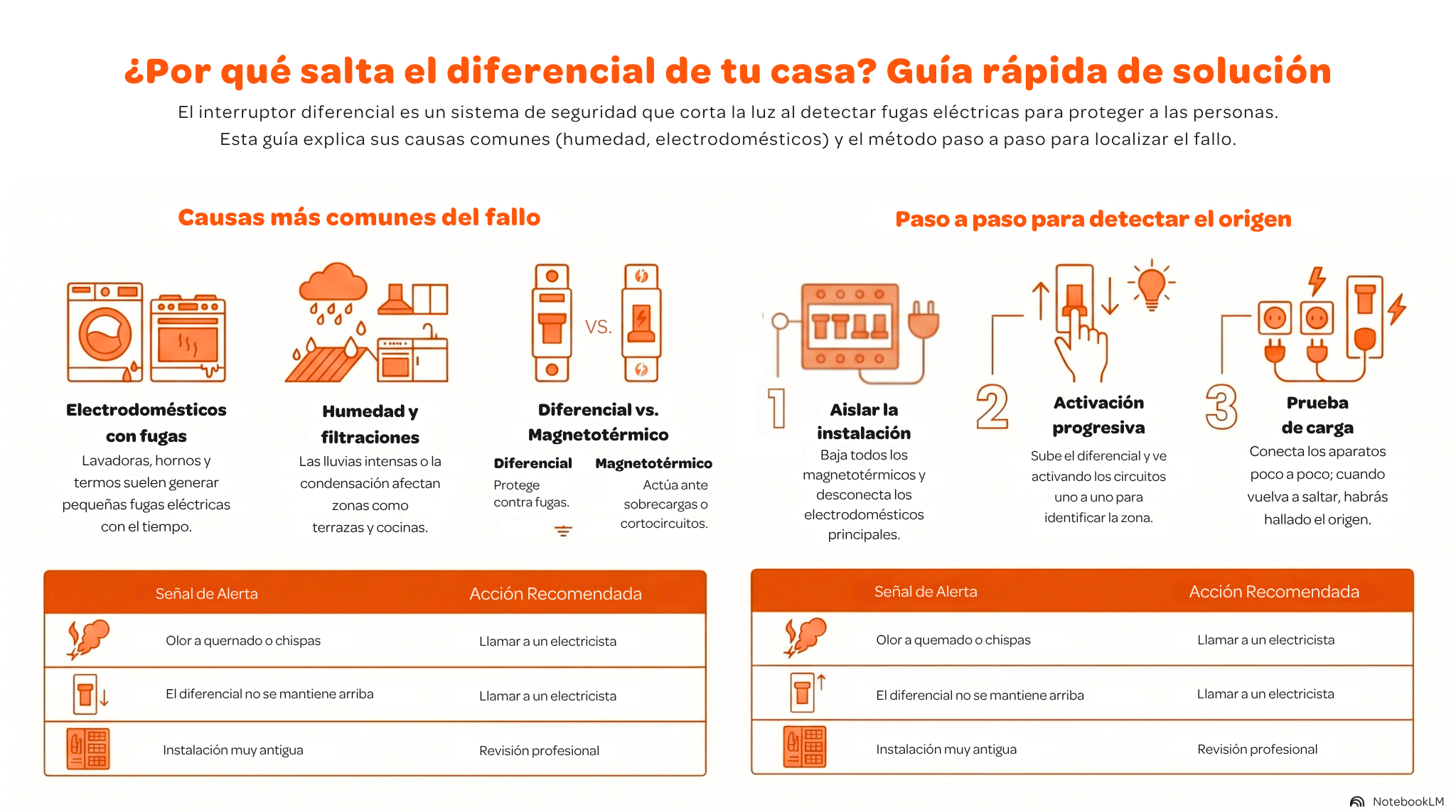 ¿Por qué salta el diferencial de casa? Qué hacer para solucionarlo